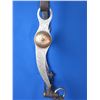 Image 7 : Unmarked Prison Made Silver Overlaid Bit With 1.5" Brass Conchos- California Cheek- High Port Mouth-
