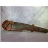 Image 2 : Marked 803 Idaho Leather Co. 26 Basket Stamped Scabbard With Straps- 39"- Used Condition But Functio