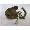 Image 1 : Marked Winchester Firearms Factory 11 Lock With Keys- Works