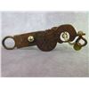 Image 1 : Marked LD Stone + Co San Francisco Engraved Bit- Carmel Cheek- Halfbreed Mouth- Double Slobber Chain