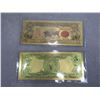 Image 2 : Metal Cowboy Sign- 2 Copper Rounds- Pioneer Club Token- 10 Western Tokens- 2 Gold Layered Replica Bi