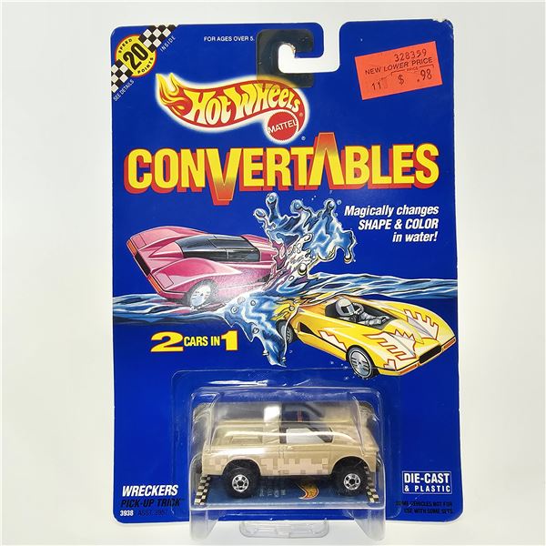 Hot Wheels Convertables Wreckers Pick Up Truck
