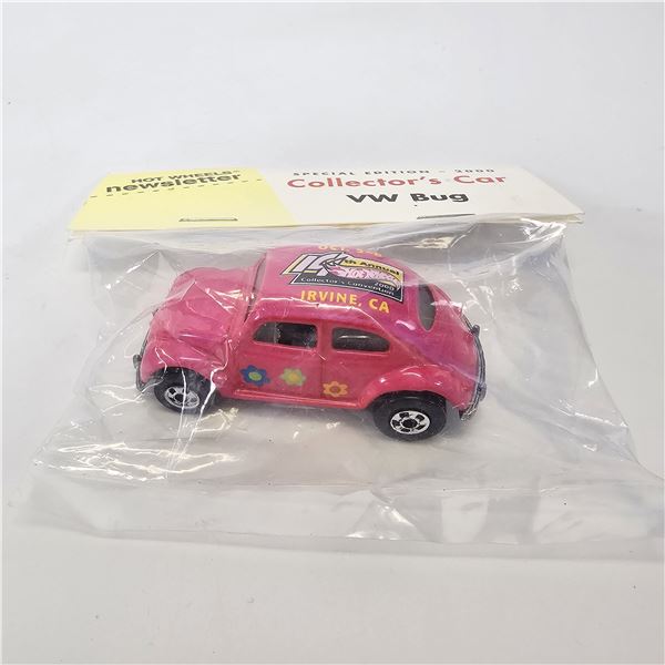 Hot Wheels 2000 Newsletter Pink Party VW Bug
