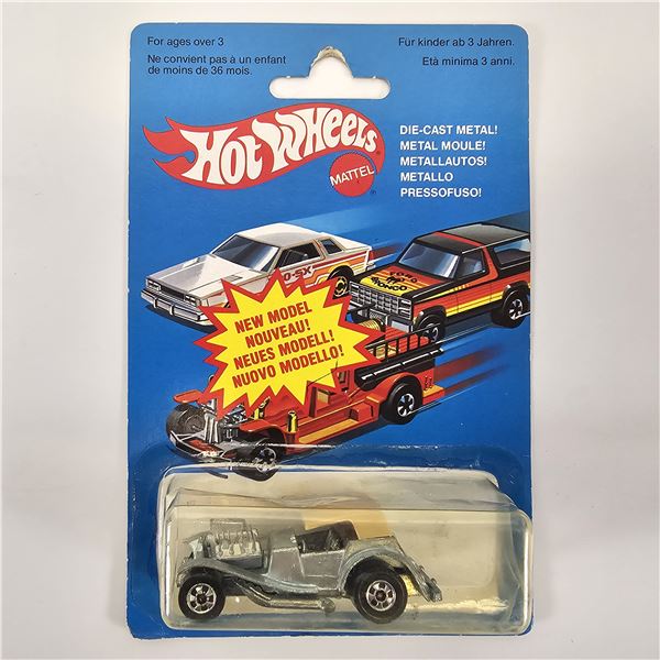 Hot Wheels Spanish Intnl. Blue Card