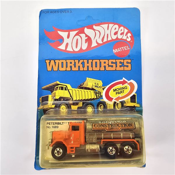 Hot Wheels Workhorses Peterbuilt Tank Truck