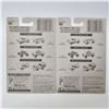 Image 2 : Hot Wheels '65 Mustang Convertible Numbered Blue Card Pair