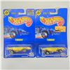 Image 1 : Hot Wheels Turboa Numbered Blue Card Pair