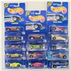 Image 1 : Hot Wheels Lot of 14 Numbered Blue Cards