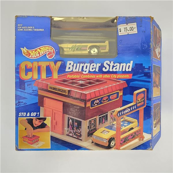 Hot Wheels CITY Burger Stand