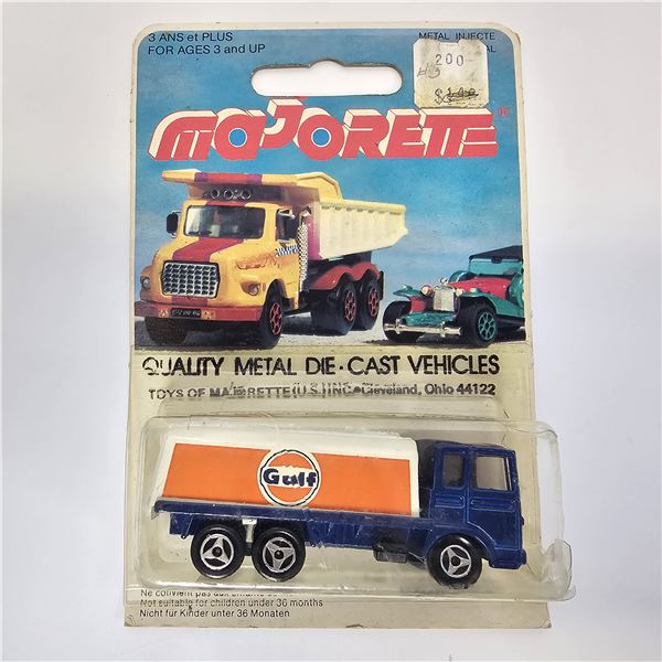 Majorette Carded Gulf Saviem Truck