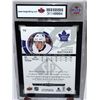 Image 2 : 2017-18 SP Authentic #10 Auston Matthews - Graded 9 MINT