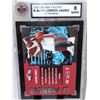 Image 1 : 2005-06 NBA Hoops #LBJ-11 Lebron James LJ Profiles - Graded 8 NMM