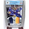Image 1 : 2020-21 SP Authentic #BYJ-VH Victor Hedman Game Used Edition - Graded 9