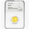 Image 1 : 1910 $2.50 Gold Quarter Eagle NGC AU58