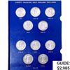 Image 1 : 1941-1947 UNC Walking Liberty Half Dollar Set [20 Coins]  GEMBU