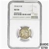 1914-D Buffalo Nickel NGC AU50