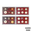 Image 1 : 1999-2000 US Silver Proof Mint Sets [19 Coins]