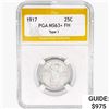 Image 1 : 1917 Standing Liberty Quarter PGA MS63+ FH Type 1
