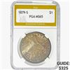 1879-S Morgan Silver Dollar PGA MS65