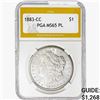 Image 1 : 1883-CC Morgan Silver Dollar PGA MS65 PL