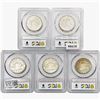 Image 2 : [5]1959 Franklin Half Dollar PCGS MS64