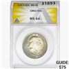 Image 1 : 1963 Franklin Half Dollar ANACS MS64