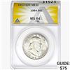Image 1 : 1954 Franklin Half Dollar ANACS MS64 FBL