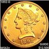 Image 1 : 1892-O $10 Gold Eagle CHOICE BU+