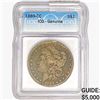 Image 1 : 1889-CC Morgan Silver Dollar ICG Genuine