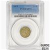 Image 1 : 1875 Nickel Three Cent PCGS AU53