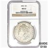 Image 1 : 1896 Morgan Silver Dollar NGC MS62