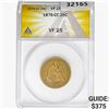 Image 1 : 1876-CC Seated Liberty Quarter ANACS VF25