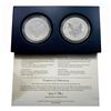 Image 2 : 2012 Proof and Rev. Proof 1oz Silver Eagle Set [2 Coins]