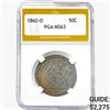 Image 1 : 1860-O Seated Liberty Half Dollar PGA MS63