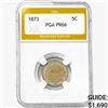 Image 1 : 1873 Shield Nickel PGA PR66