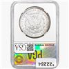 Image 2 : 1883-CC Morgan Silver Dollar PGA MS65