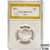 Image 1 : 1917 Standing Liberty Quarter PGA MS63 FH Type 1