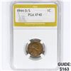 Image 1 : 1944-D/S Wheat Cent PGA XF40