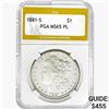 Image 1 : 1881-S Morgan Silver Dollar PGA MS65 PL