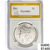 Image 1 : 1901 Morgan Silver Dollar PGA MS61