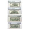 Image 13 : 1928-2003 Varied US Currency Graded and Raw [61 Bills] PCGS AU-MS 50-66