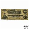 Image 1 : 1862 $100 Confederate States of America Note