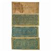 Image 2 : [4] 1863-1864 $1,$5,$10,$50 Confed. States of Am. Note
