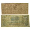 Image 2 : [2] 1862 $2 & $100 Confederate States of America Note