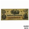 Image 1 : 1862 $100 Confederate States of America Note