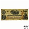 1862 $100 Confederate States of America Note