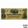 Image 1 : 1862 $100 Confederate States of America Note