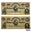 Image 1 : [2] 1864 $100 Confederate States of America Note