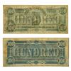 Image 2 : [2] 1864 $100 Confederate States of America Note