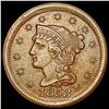 Image 1 : 1853 Braided Hair Large Cent CLOSELY UNCIRCULATED